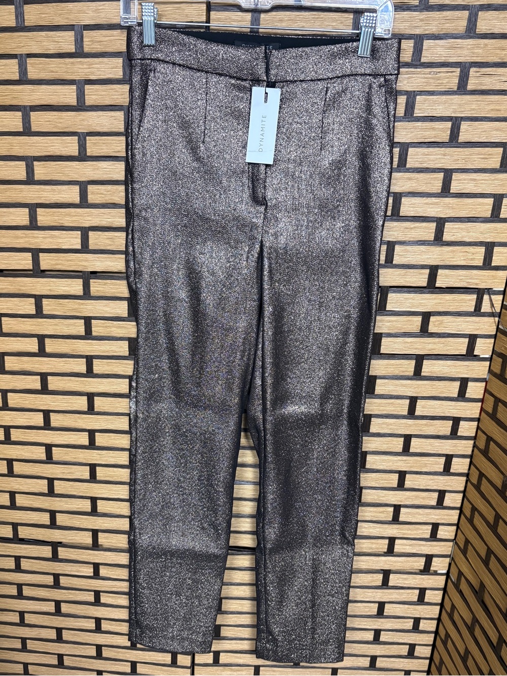 Dynamite bowe bronze dress pants size 6